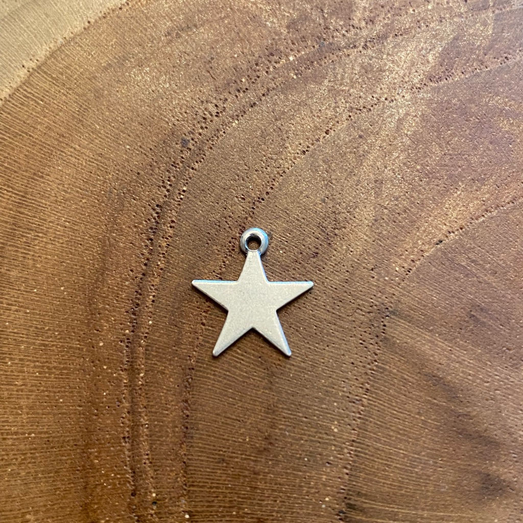 James Avery Star Charm, Sterling Silver